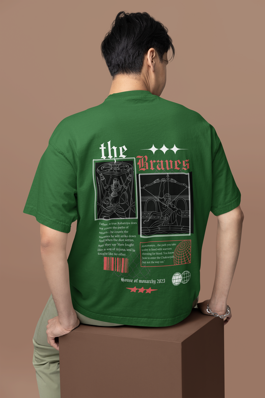 The Braves – Abhimanyu Oversized Tee.