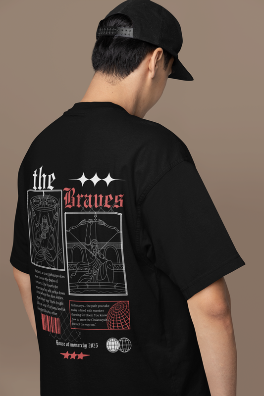 The Braves – Abhimanyu Oversized Tee.