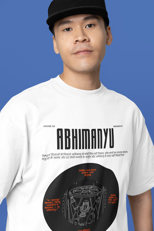 Abhimanyu – Chakravyuh Oversized Tee
